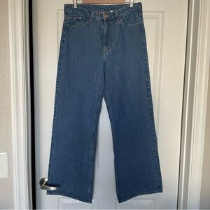 H&M Women's Relaxed Blue Jeans
